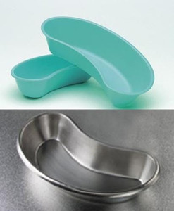 Disposable Gold Emesis Basin 8 1/2  500cc B731-7347