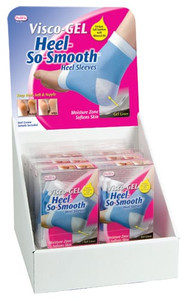 Heel-So-Smooth Display Counter Top  (6 pair) B731-P09