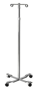 I.V. Stand 2-Hook - 4 Leg B731-6178