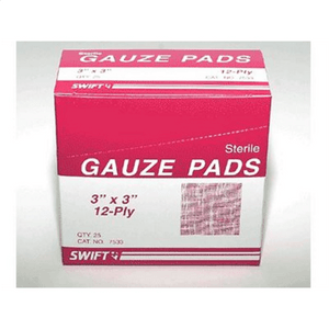 Chaos Safety Supplies Gauze Pad 3 in. x 3 In. (Pack of 25) T398-CSU67533
