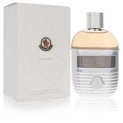 Moncler by Moncler Eau De Parfum Spray (Refillable + LED Screen) 5 oz (Women) V728-559586