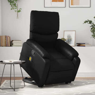 Stand Up Massage Recliner Chair Black A949-3206122