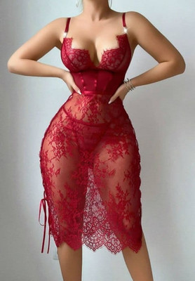 Alluring Romance Lace Lingerie Gown H721-ALXDZ57