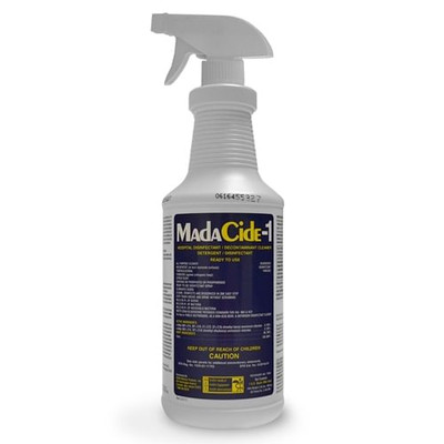 Madacide -1  32 oz. Spray Disinfectant/Cleaner B731-7009A