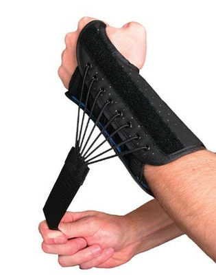 Wrist Splint w/Bungee Closure Right  Extra Small B731-9BW0R