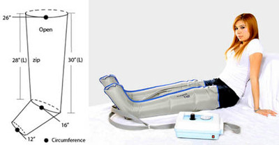 Lymphedema Garment Full-Leg Double  30   Large B731-7450BD