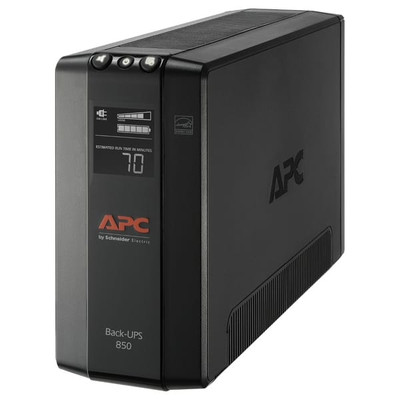 APC BX850M Back-UPS Pro 8-Outlet Compact Battery Back-Up and Surge Protector (510 Watts) R810-APNBX850M