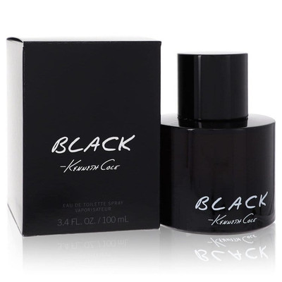 Kenneth Cole Black by Kenneth Cole Eau De Toilette Spray 3.4 oz (Men) V728-403262