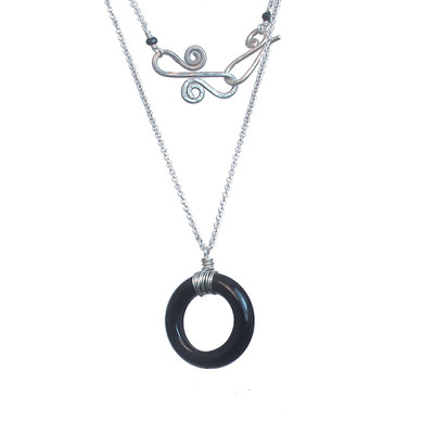 Necklace 151 - Silver L161-NK151-silver