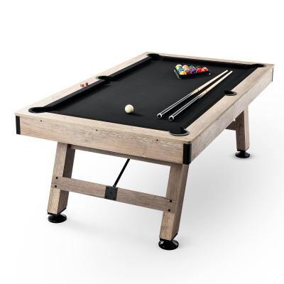Billiards Table, 7 ft Pool Table, Adjust Legs Stable Billiards Table, Pool Table Set Includes Balls E415-AXTTQZHZMRZB8PJQQV0