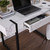45" White and Black Writing Desk N270-402055