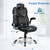 Kneading Massage Office Chair with Adjustable Headrest-Black B593-CB10571US