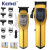 Color: black - Kemei Electric Hair Clippers and Hair Trimmer Kit Men Professional USB-C Rechargeabl F640-12000044843904469