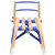 Foldable Sledge with Backrest 43.3" Plywood A949-93700