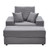  Chaise Lounge Chair, 44 in Boneless Modular Chaise Lounge Indoor, Oversized Corduroy Reading Chair E415-GDSTYXDFFTSB9SE6P001V0