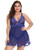 Plus Size Evening Romance Lace and Mesh Babydoll Set H721-XY608