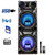 beFree Sound Rechargeable Bluetooth 12inch Double Subwoofer Portable Party Speaker with Dual Layer  D970-BFS-9160
