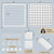 Pegboard Combination Kit Combination Wall Organizer with Magnets and Hooks B593-JZ10181
