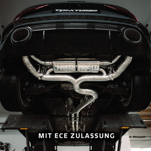 BTM Edelstahl Abgasanlage mit TÜV Zulassung für kernigen 5 Zylinder Sound trotz OPF BTM Edelstahl Abgasanlage mit TÜV Zulassung für kernigen 5 Zylinder Sound trotz OPF