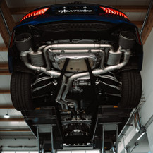 Eine Abgasanlage mit Zulassung für den Audi RS6 C8 