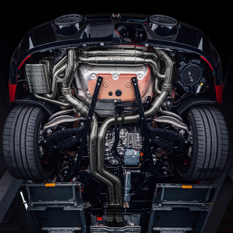 BTM Titan Abgasanlage für Audi RS5 B10 Avant & Limousine – leichte Premium-Abgasanlage mit ECE-Zulassung.     btm-abgasanlage-audi-rs5-b10-avant-ece