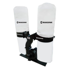 Maksiwa International Dust Collector 2760 CFM 127/220V 1 Phase 3HP 3 Entry Maksiwa International Dust Collector 2760 CFM 127/220V 1 Phase 3HP 3 Entry