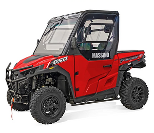 Massimo T-Boss 550L fully enclosed UTV - Red Massimo T-Boss 550L fully enclosed UTV - Red