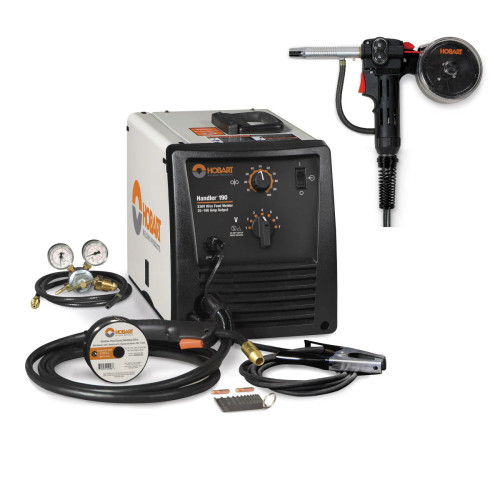 Buy Hobart Handler 190 MIG Wire Welder with SpoolRunner 100 Spool Gun (500554001)