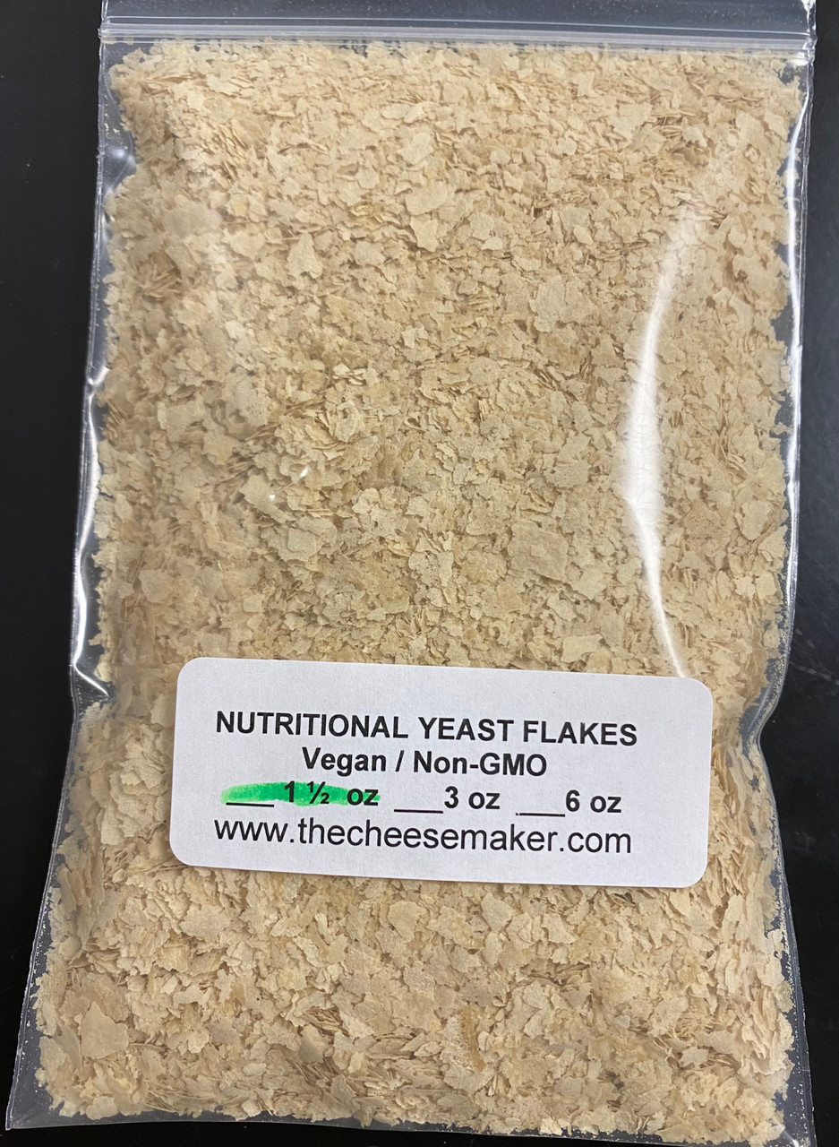 Nutritional Yeast Flakes; Non-GMO, Vegan, Gluten Free