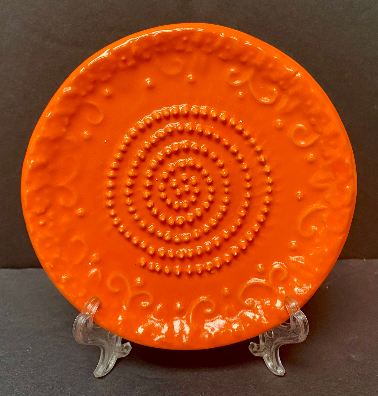 Ceramic Garlic Grater Set  Includes Plate Grater, Peeler and Brush