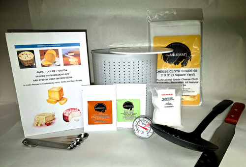 Deluxe Jack - Colby - Gouda Kit with full instructions