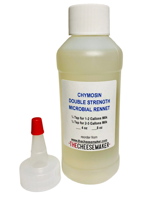 Chymosin Liquid Rennet     2 oz  up to 32 oz.  Non-GMO,  Non-Animal Rennet