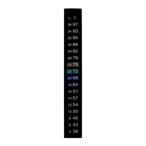 Dual Scale Liquid Crystal Thermometer