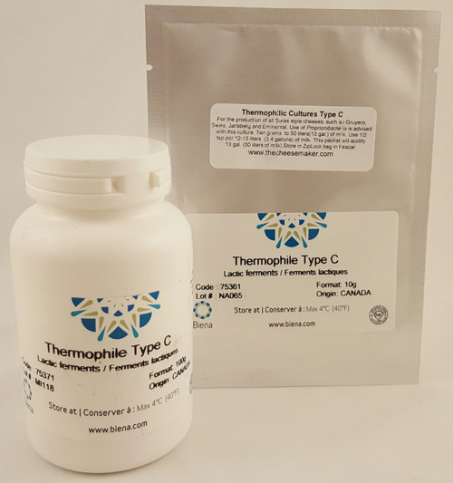 Thermophile Aroma Culture Type C  AVAILABLE in 10D Bottle only