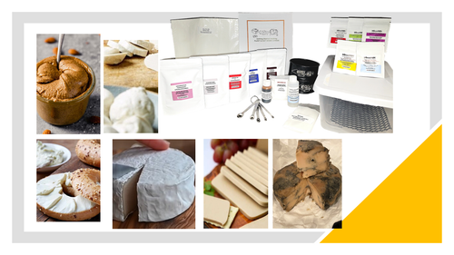 Vegan Deluxe Fresh & Aged Non Dairy Cheesemaking Kit