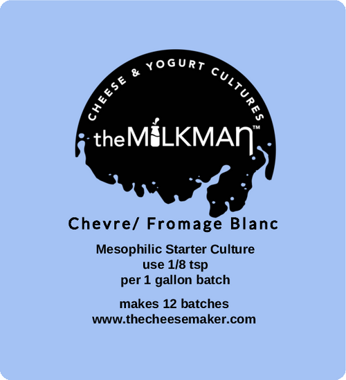 theMilkman™ Chevre/Fromage Blanc Starter Culture- easy to use at home!