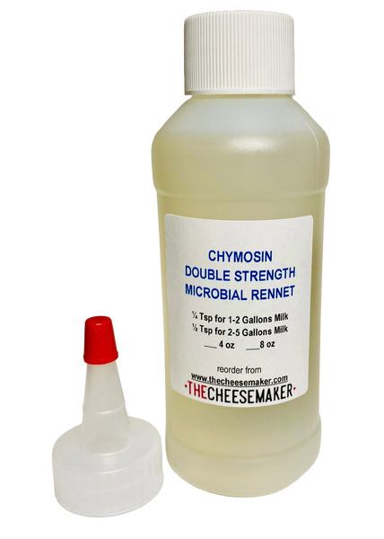 Chymosin Liquid Rennet     2 oz  up to 32 oz.  Non-GMO,  Non-Animal Rennet