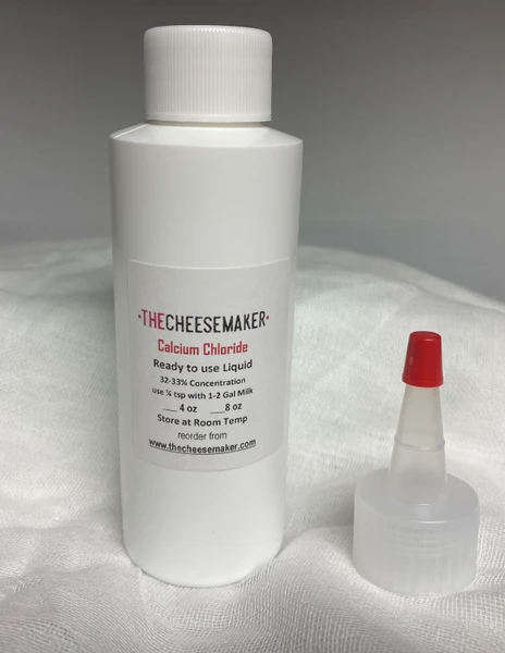 Calcium Chloride Ready to use liquid 2 oz-  4 oz-  8 oz- 16 oz- 32 oz sizes available.  