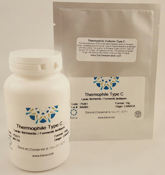 Thermophile Aroma Culture Type C  AVAILABLE in 10D Bottle only