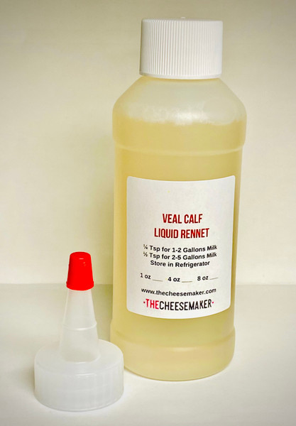 Veal Calf Liquid Rennet   8 oz Bottle