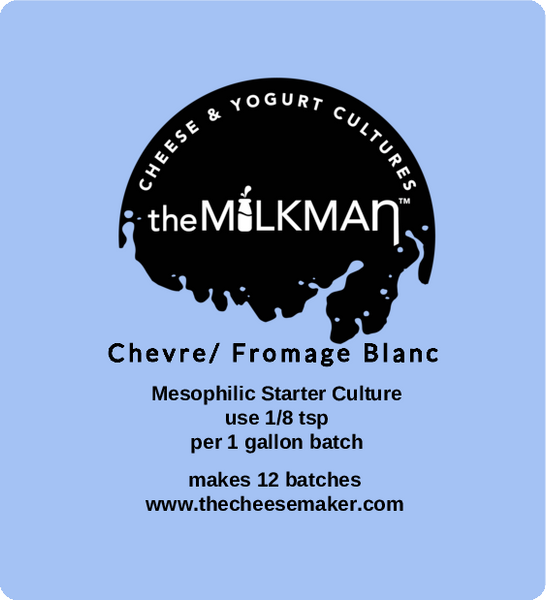 theMilkman® Chevre/Fromage Blanc Starter Culture- easy to use at home!