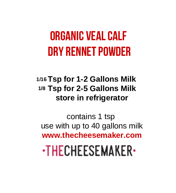 Rennet & Kosher Rennet - Best Cheese Making Rennet- | The CheeseMaker