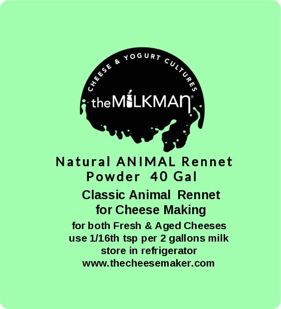 Rennet & Kosher Rennet - Best Cheese Making Rennet- | The CheeseMaker