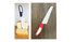 Small Black Knife on left;  Red shown on right with Larger size knife