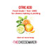 Citric Acid for cheese making 