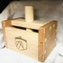 Walnut -   Ash hardwood Butter Press