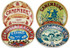 Set of Four Cheese Serving Plates