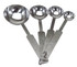 Heavy duty stainless steel measuring spoons