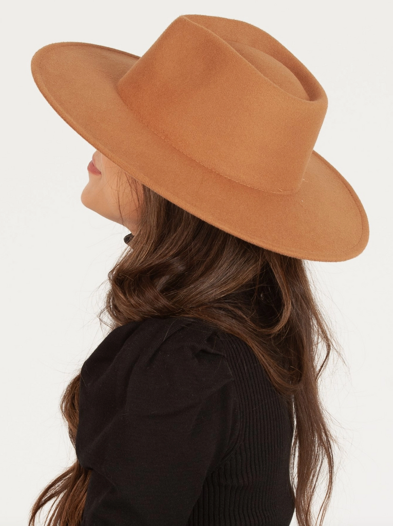 ARIEL DK TAN FELT RANCHER - Lee & Birch