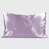 LAVENDER SATIN PILLOWCASE